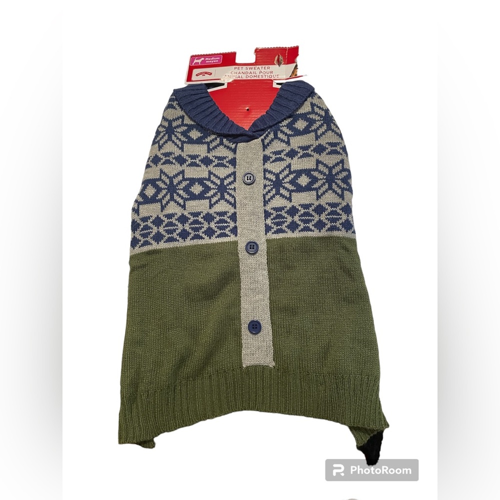 Brand New With Tags Dog Sweater